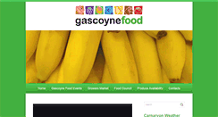 Desktop Screenshot of gascoynefood.com.au